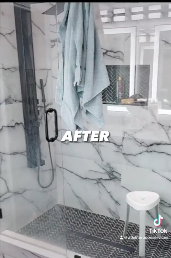 Bathroom renovation project